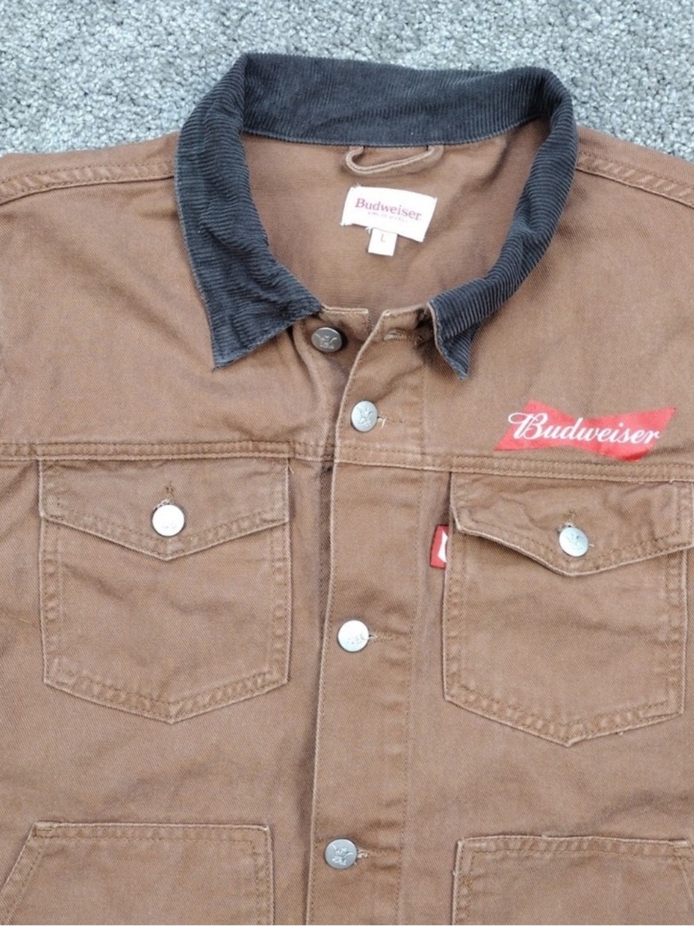 Budweiser Brown Jacket - Picture 3 of 13
